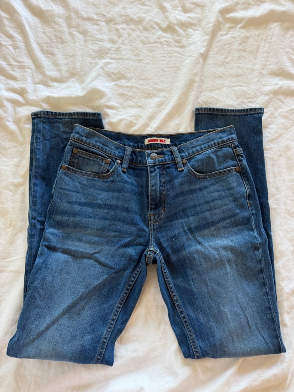 Johnny Was Slim  Boyfriend Jeans size 26
